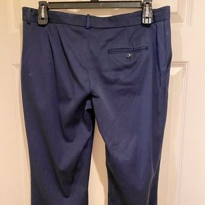 Womens navy blue Ralph Lauren dress pants.   Cotton.  Worn 1x